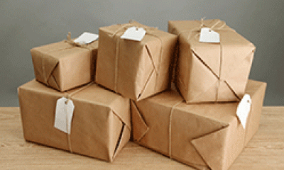 Brown paper parcels